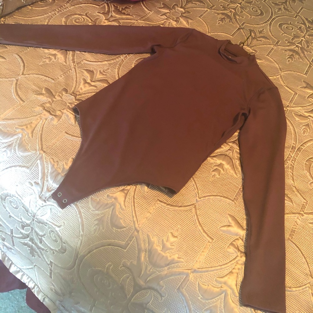 Abercrombie long sleeve bodysuit